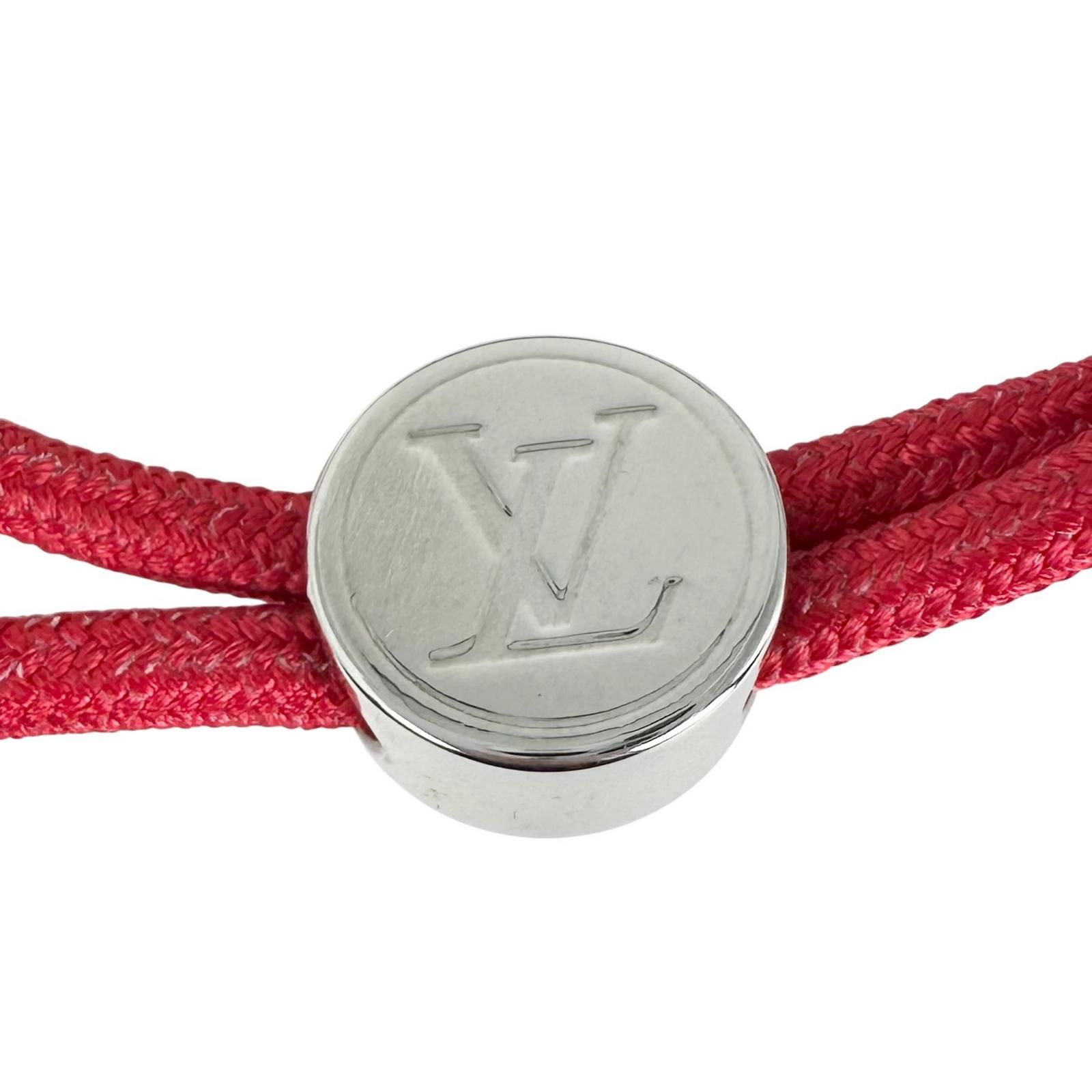 新着】LOUIS VUITTON ブラスレ LVスペース GP シルバー、レッド