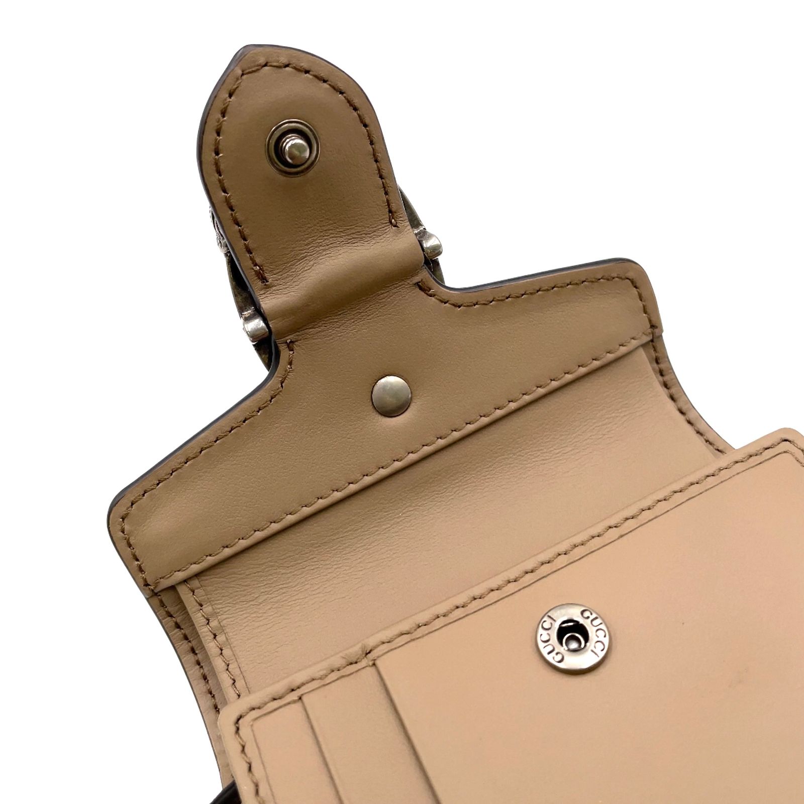 新着】GUCCI ディオニュソス GGスプリーム レザー、PVC ベージュ 三