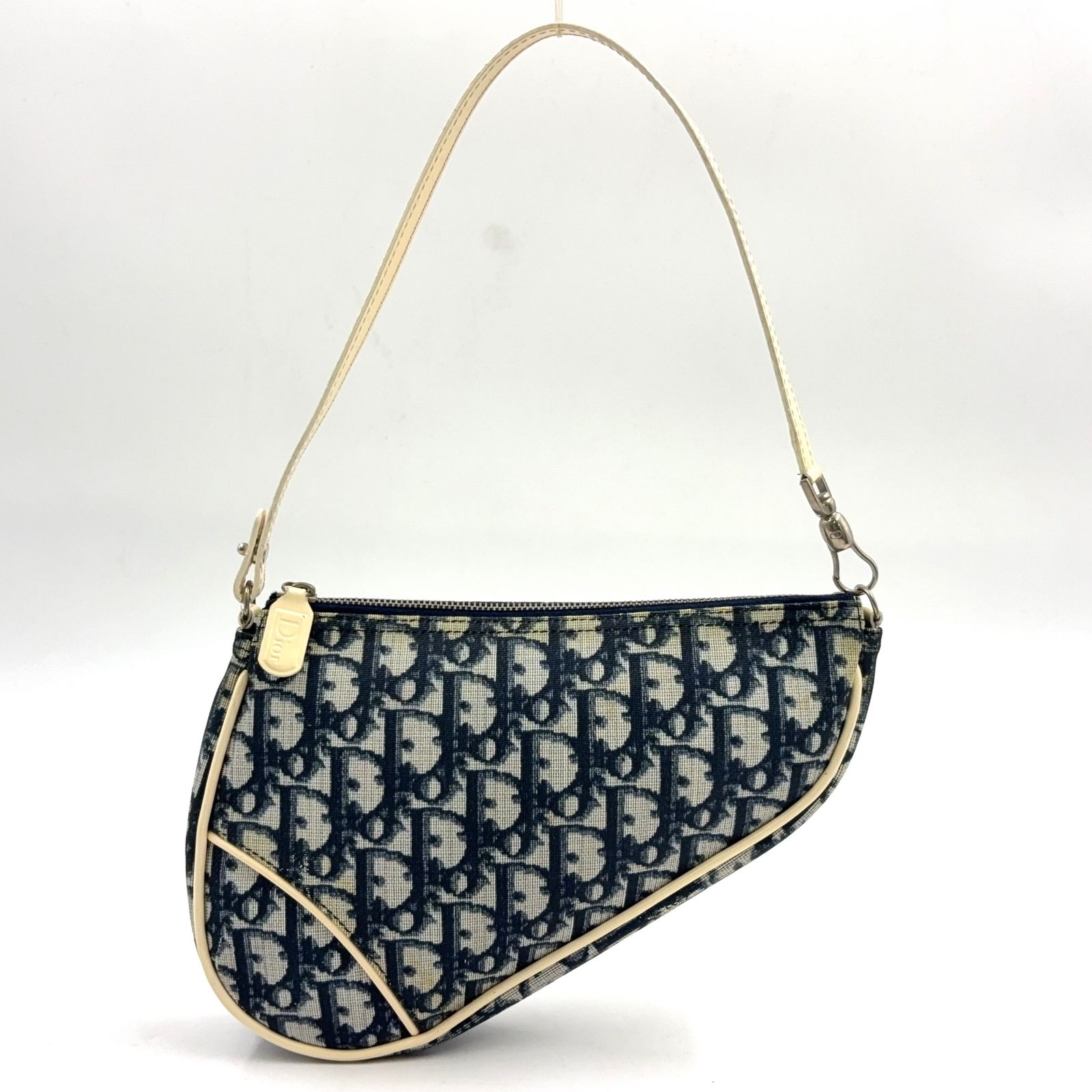 新着】Christian Dior トロッター柄 エナメルレザー、キャンバス