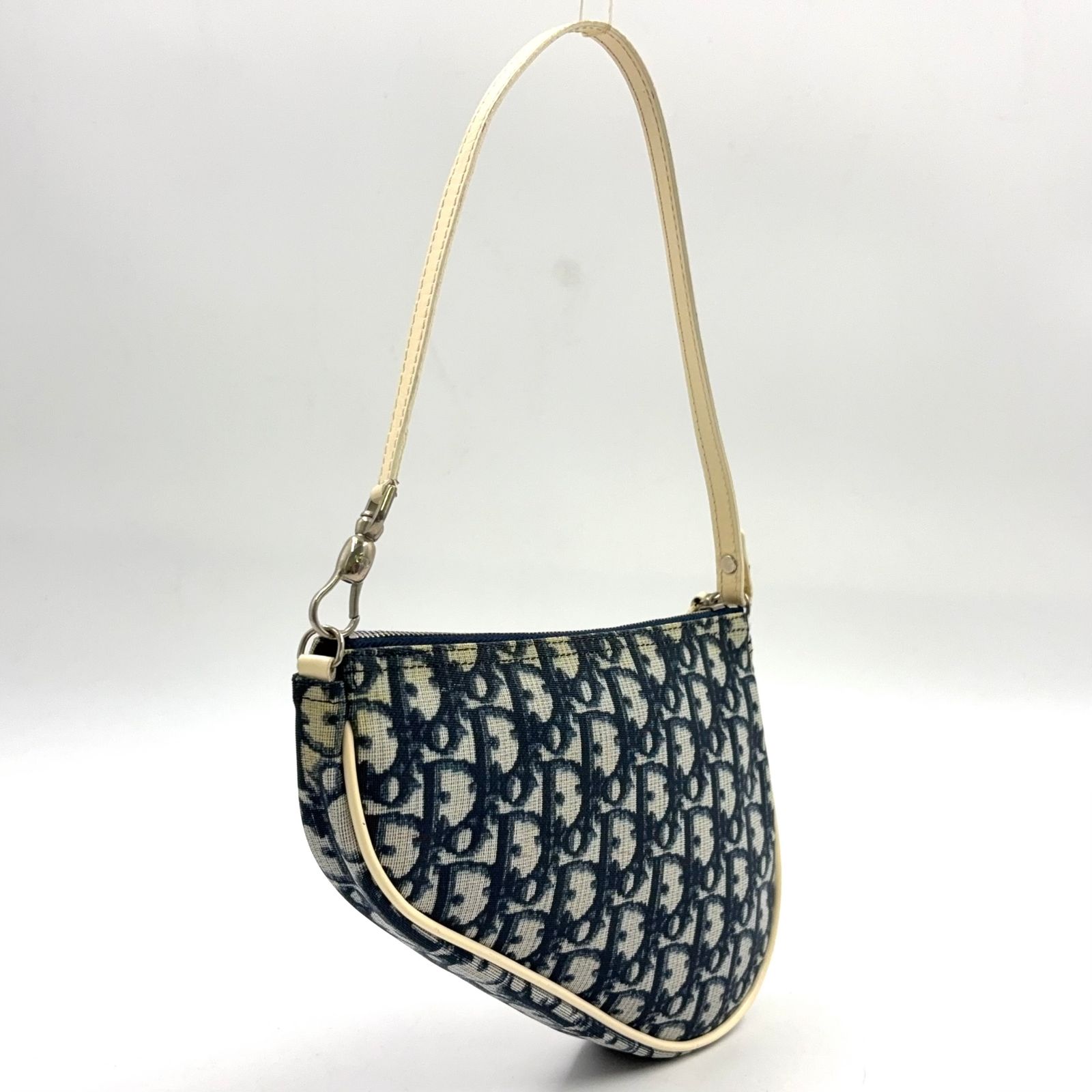 新着】Christian Dior トロッター柄 エナメルレザー、キャンバス