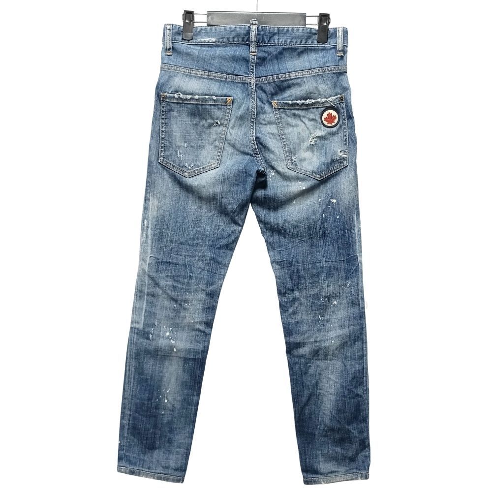 DSQUARED2 skater ダメージ加工デニム DSQUARED2 ディースクエアード 2017 Skater jean ダメージ加工 デニム