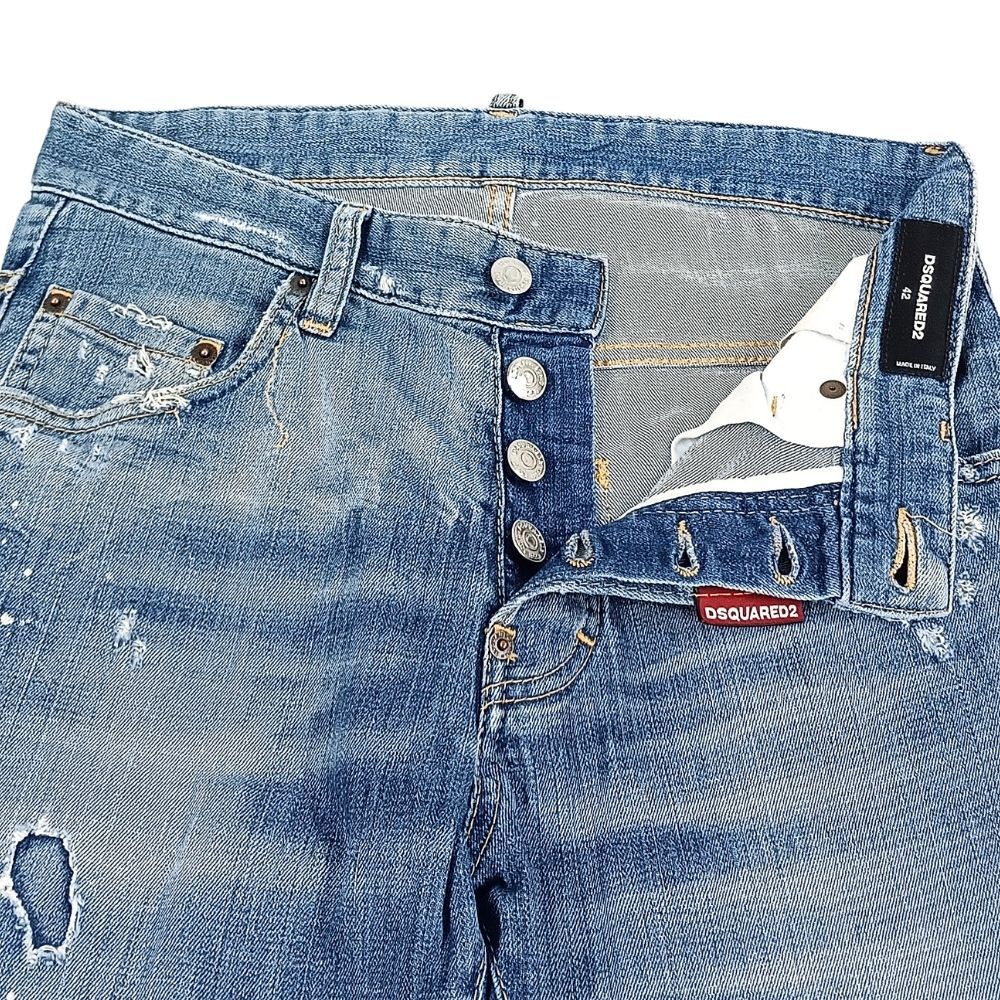 DSQUARED2 skater ダメージ加工デニム DSQUARED2 ディースクエアード 2017 Skater jean ダメージ加工 デニム