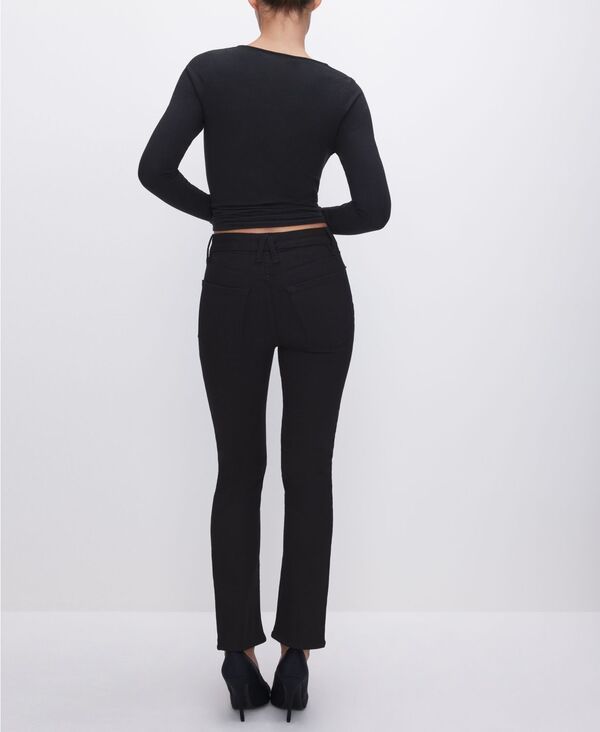 グッドアメリカン レディース ボトムス デニムパンツ ジーンズ Good American Womens Never Fades Good Legs HighRise StraightLeg Jean グッドアメリカン レディース ボトムス デニムパンツ ジーンズ Good American Womens Never Fades Good Legs HighRise StraightLeg Jean