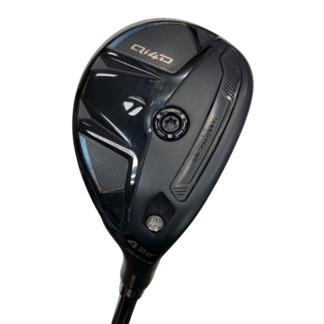【中古】 テーラーメイド Qi4D U4 ユーティリティ UT REAX 85(Qi4D UT) (フレックスS) メンズ 男性用 右利き 右用 Cランク ゴルフクラブ