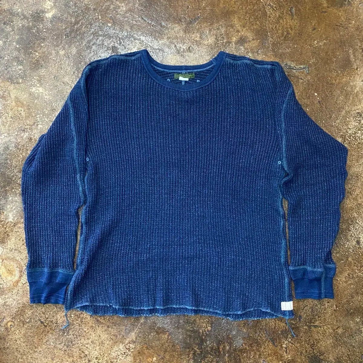 (40) オールド Indigo 長袖 Tシャツ
