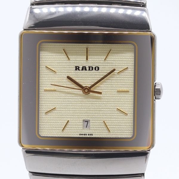 RADO DIASTAR 腕時計 クォーツ　不動 RADO ダイヤスター メンズ 腕時計 動作未確認 ○（動作未確認） RADO