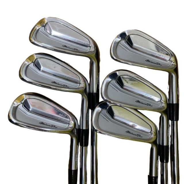 【中古】 ミズノ Mizuno Pro 520 6S アイアンセット IR 純正特注シャフト (フレックスS) メンズ 男性用 右利き 右用 Cランク ゴルフクラブ