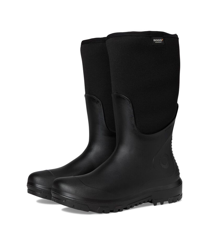 ボグス メンズ シューズ ブーツ・レインブーツ トール Bogs Feldspar Tall Black ブラック