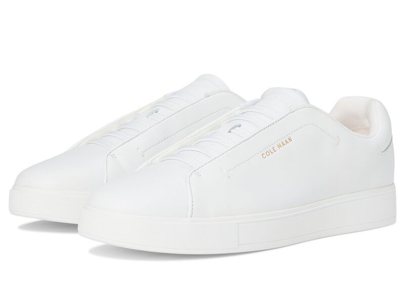 コールハーン レディース シューズ スニーカー Cole Haan Grandpro Luxe SlipOn Sneakers White Leather ホワイト 27,594円