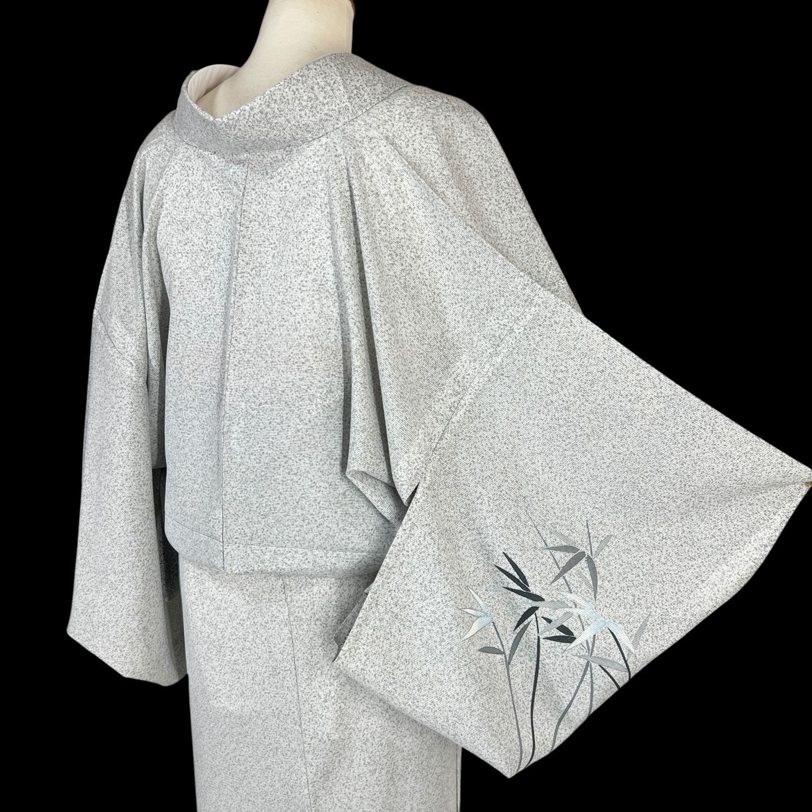 絽 夏着物 付下げ訪問着 洗える着物 たたき染め - メルカリ