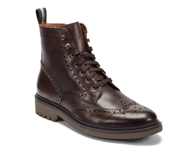 ケネスコール メンズ シューズ ブーツ・レインブーツ Kenneth Cole New York Todd Combat Boot Dark Brown ブラウン