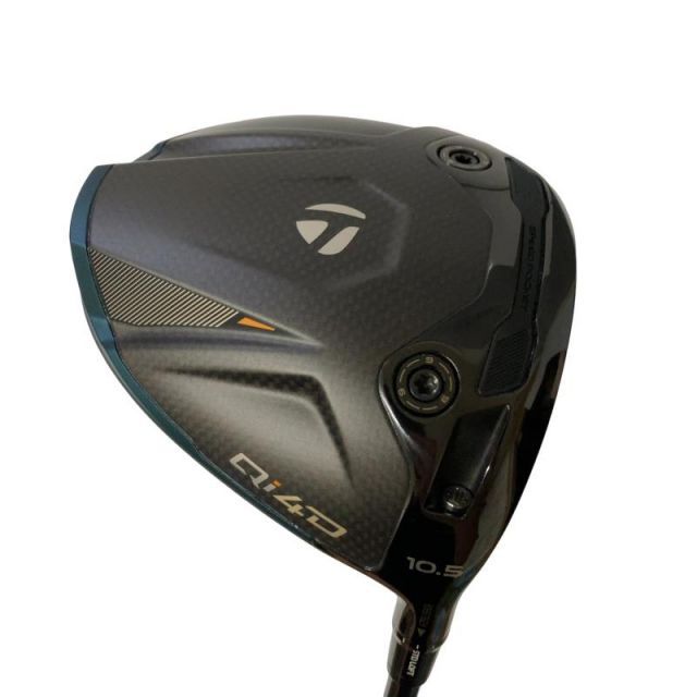 【中古】 テーラーメイド Qi4D 10.5° ドライバー DR REAX MR50(Qi4D DR) (フレックスS) メンズ 男性用 右利き 右用 Bランク ゴルフクラブ