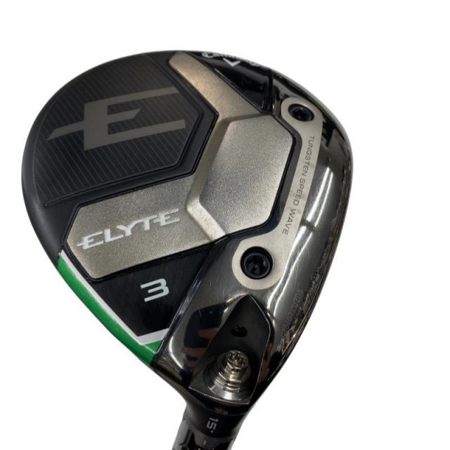 【中古】 キャロウェイ ELYTE 3W フェアウェイウッド FW VENTUS GREEN 50 for CW(ELYTE FW) (フレックスSR) メンズ 男性用 右利き 右用 Cランク ゴルフクラブ