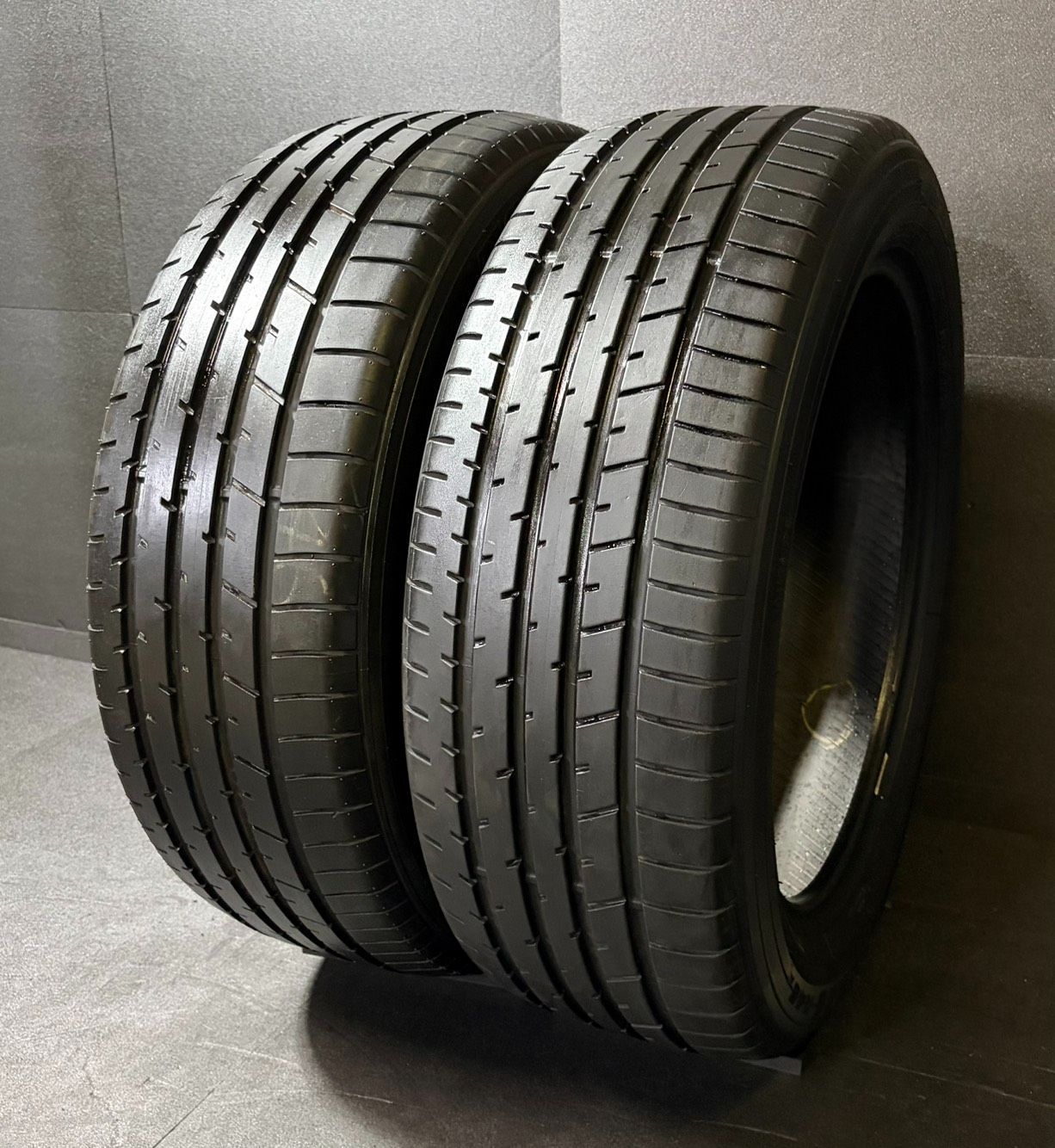 2024/2022年製 約9分山 トーヨータイヤ　TOYO TIRES プロクセス　PROXES R46/R46A 225/55R19 2本 h_2566 15,480円