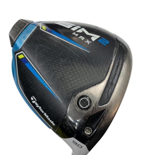 【中古】 テーラーメイド SIM2 MAX 9° ドライバー DR リシャフト (フレックスその他) メンズ 男性用 右利き 右用 Cランク ゴルフクラブ