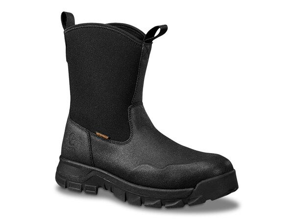 カーハート メンズ シューズ ブーツ・レインブーツ Tシャツ ブーツ Carhartt Kentwood Waterproof Steel Toe Wellington Boot Mens Black｜詳細画像