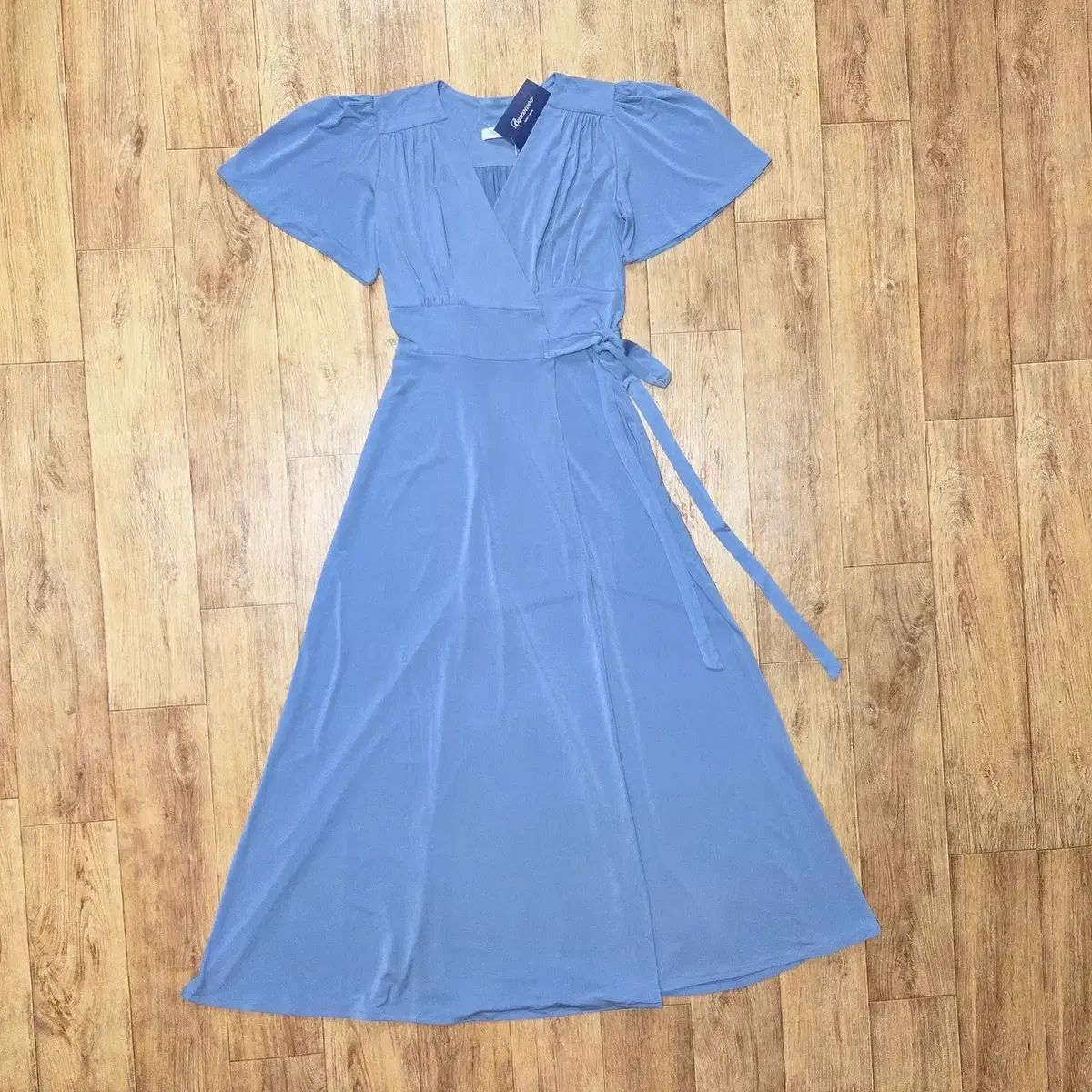 バイセウ(BYSEOWOO) マキシ ラップワンピース フリーサイズ 新品
