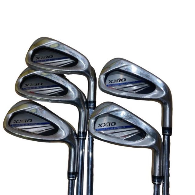 【中古】 ダンロップ XXIO(2020) 5S アイアンセット IR 純正特注シャフト (フレックスR) メンズ 男性用 右利き 右用 Cランク ゴルフクラブ