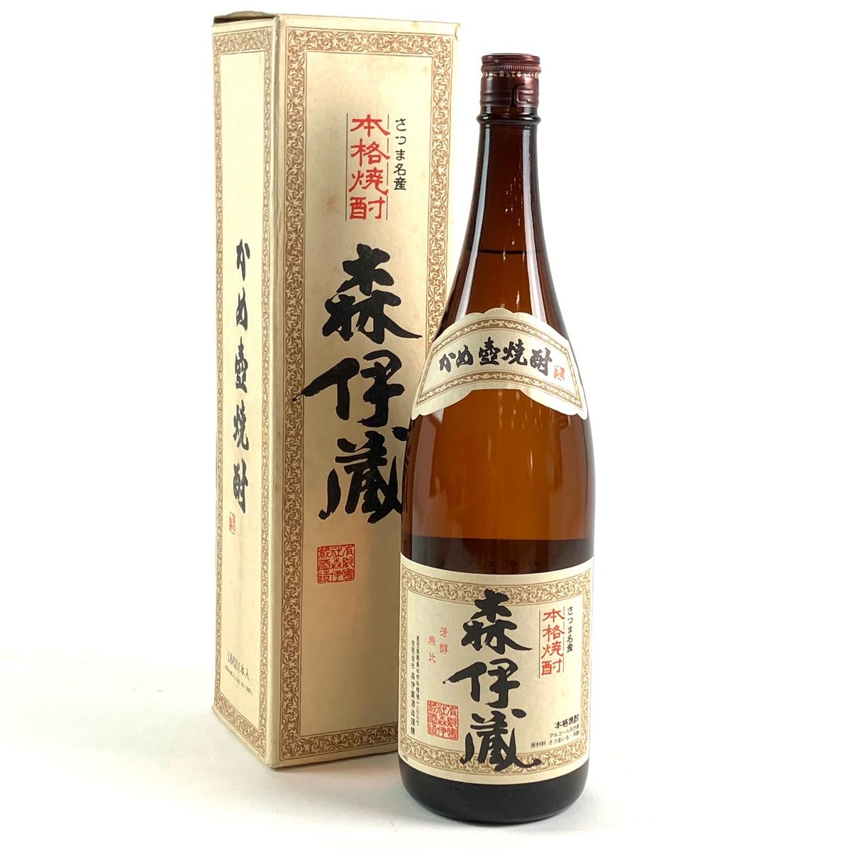 東京都限定】森伊蔵 かめ壺焼酎 1800ml 古酒 ABランク - メルカリ