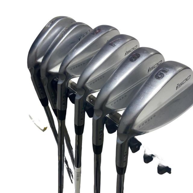 PING i500 レフティ左用5〜U7本セット 中古】 ピン i500 7S レフティ アイアンセット IR 純正特注シャフト