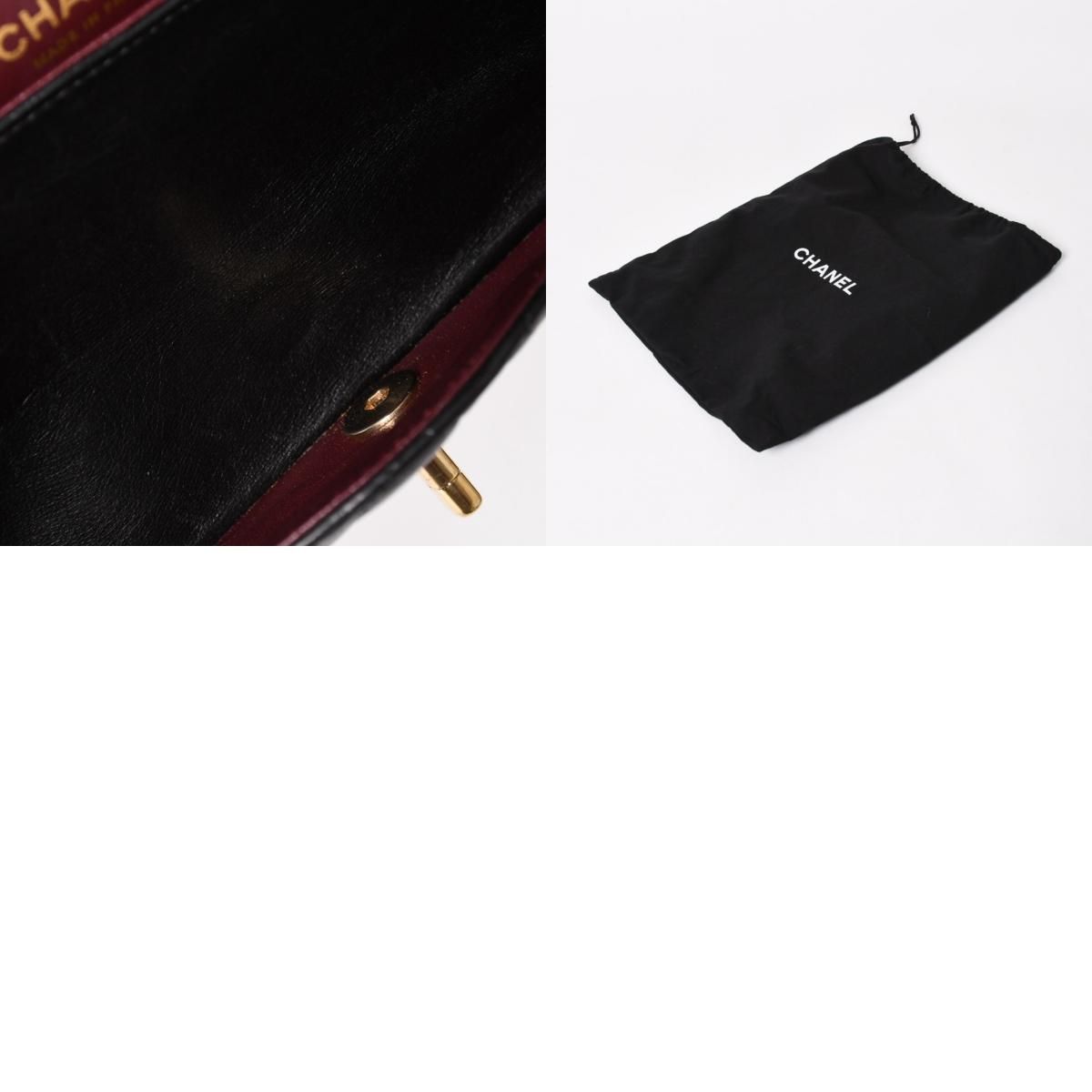 CHANEL シャネル マトラッセ25 Wフラップ Wチェーンショルダーバッグ