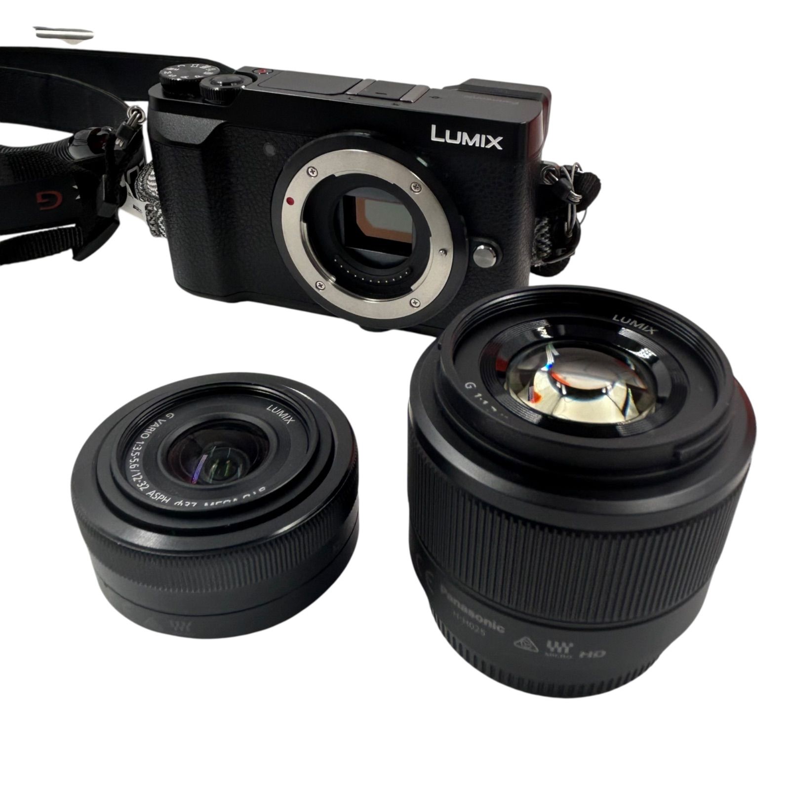Panasonic LUMIX DMC-GX7MK2 ミラーレス一眼 レンズキット レンズx2 H