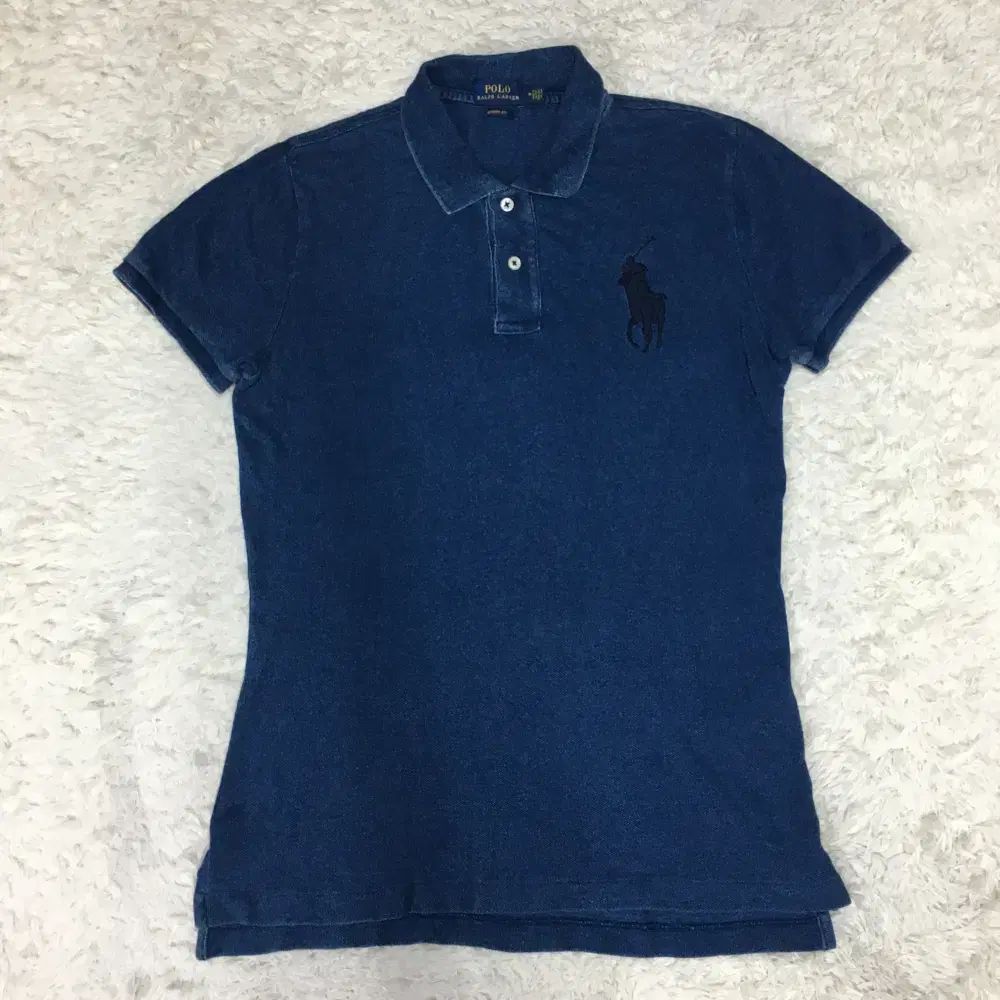 送料無料) ポロ ビックポニー カラーTシャツ L ラルフローレン 半袖
