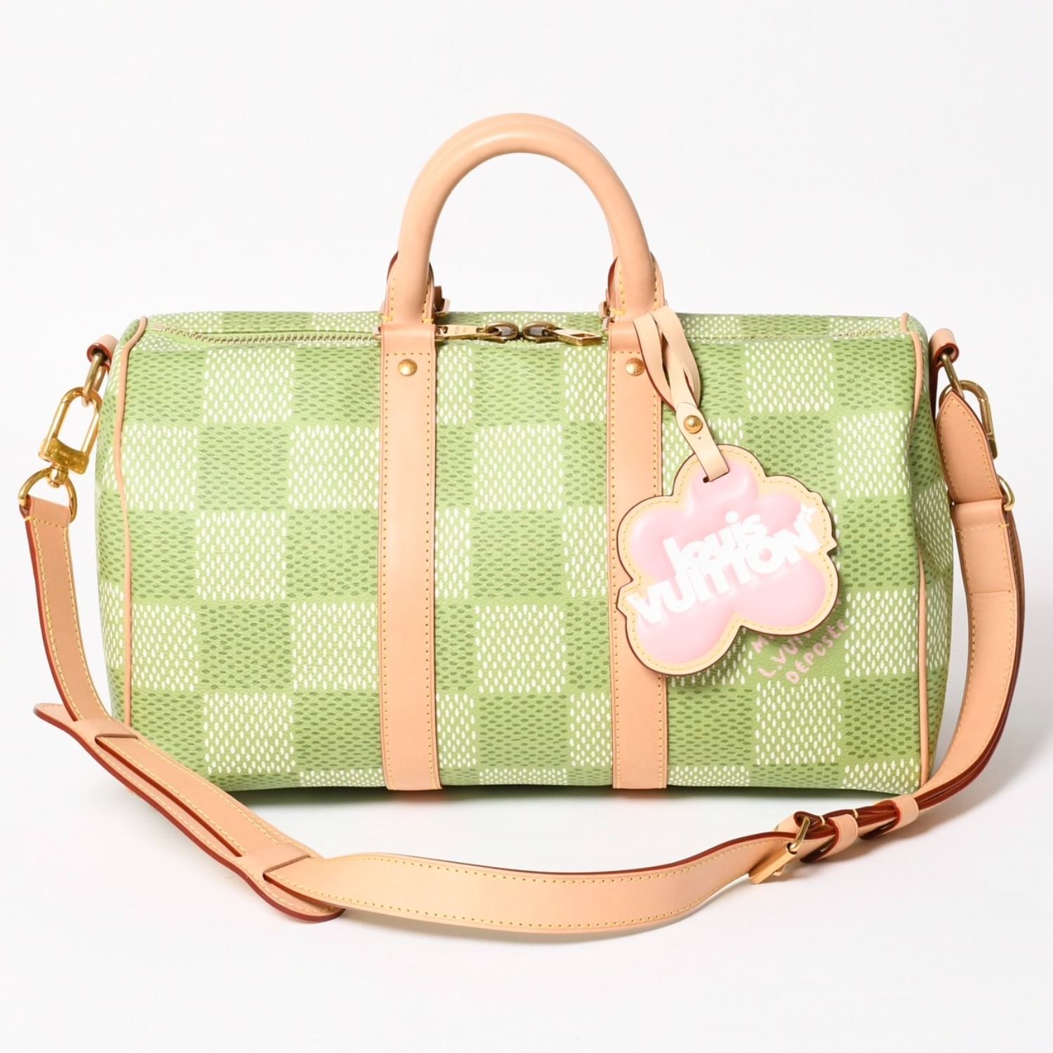 極美品 LOUIS VUITTON ルイヴィトン キーポル バンドリエール35 2WAY