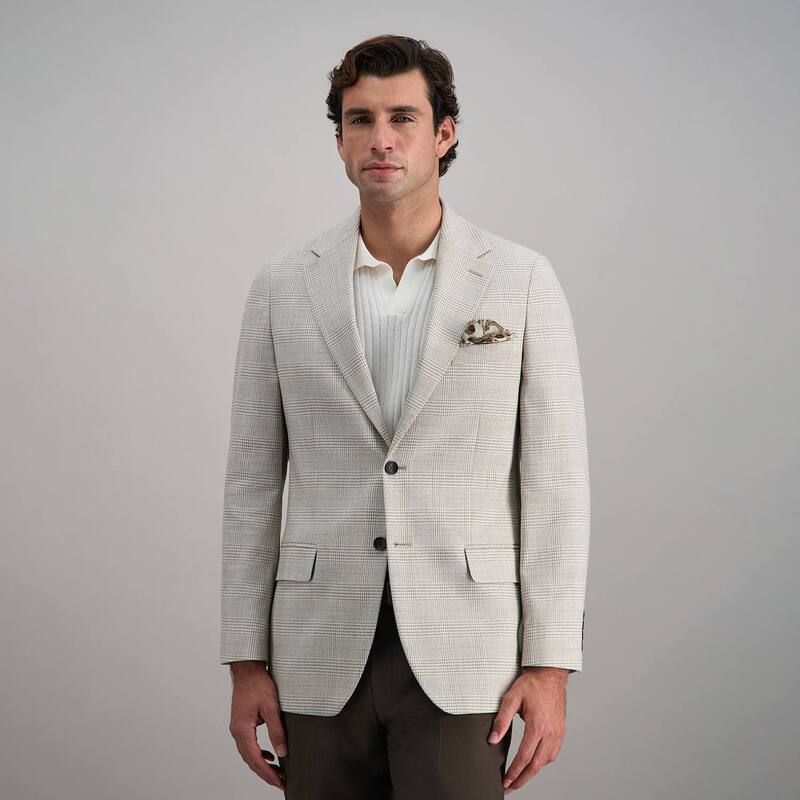 ハガー レディース アウター ジャケット・ブルゾン コート Mens JM Haggar Premium TailoredFit Sport Coat Stone ストーン