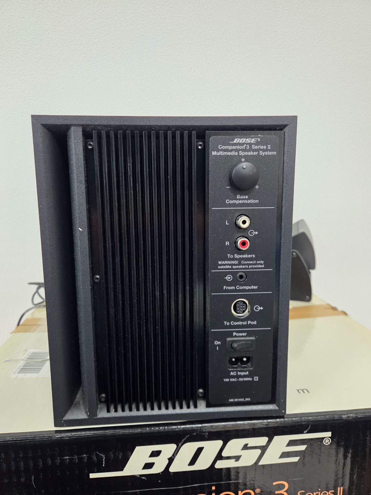 BOSE ボーズ Companion 3 Series II マルチメディアスピーカーシステム