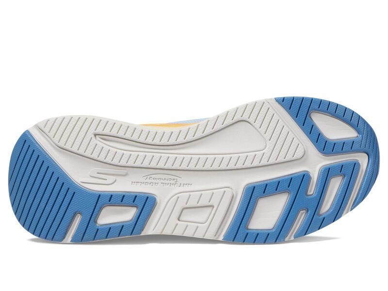 スケッチャーズ レディース シューズ スニーカー レース SKECHERS Max Cushioning Elite 20 Solace Hands Free SlipIns BlueOrange ブ
