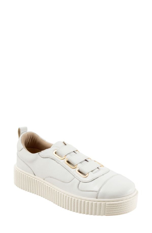トロッターズ レディース シューズ スニーカー プラットフォーム Trotters Bliss Platform Sneaker White ホワイト