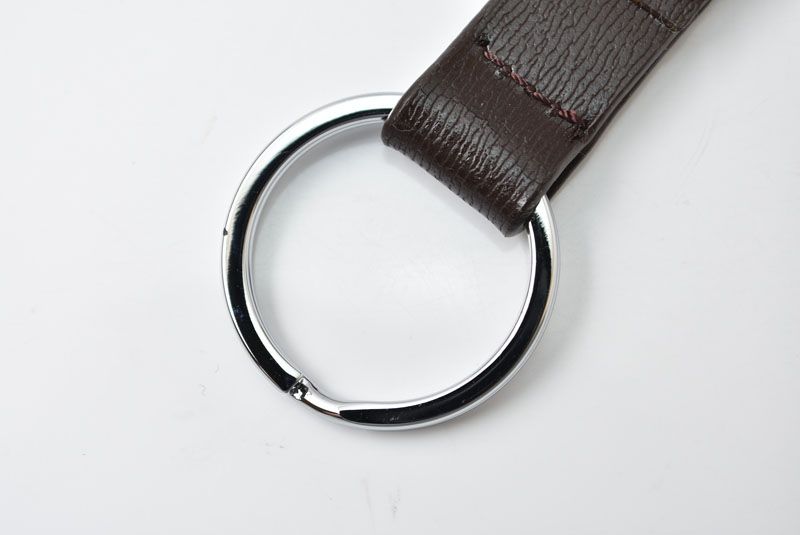 ブルガリ キーホルダー/キーリング ヴィンテージ BVLGARI レザー ブラウン/シルバー【中古】 ブルガリ キーホルダー/キーリング ヴィンテージ BVLGARI レザー
