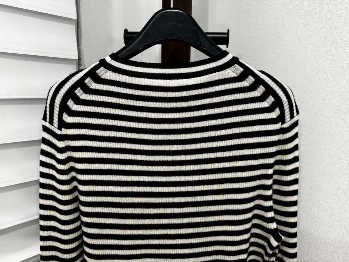 the CASHMERE ストライプ ニット the CASHMERE ストライプ ニット