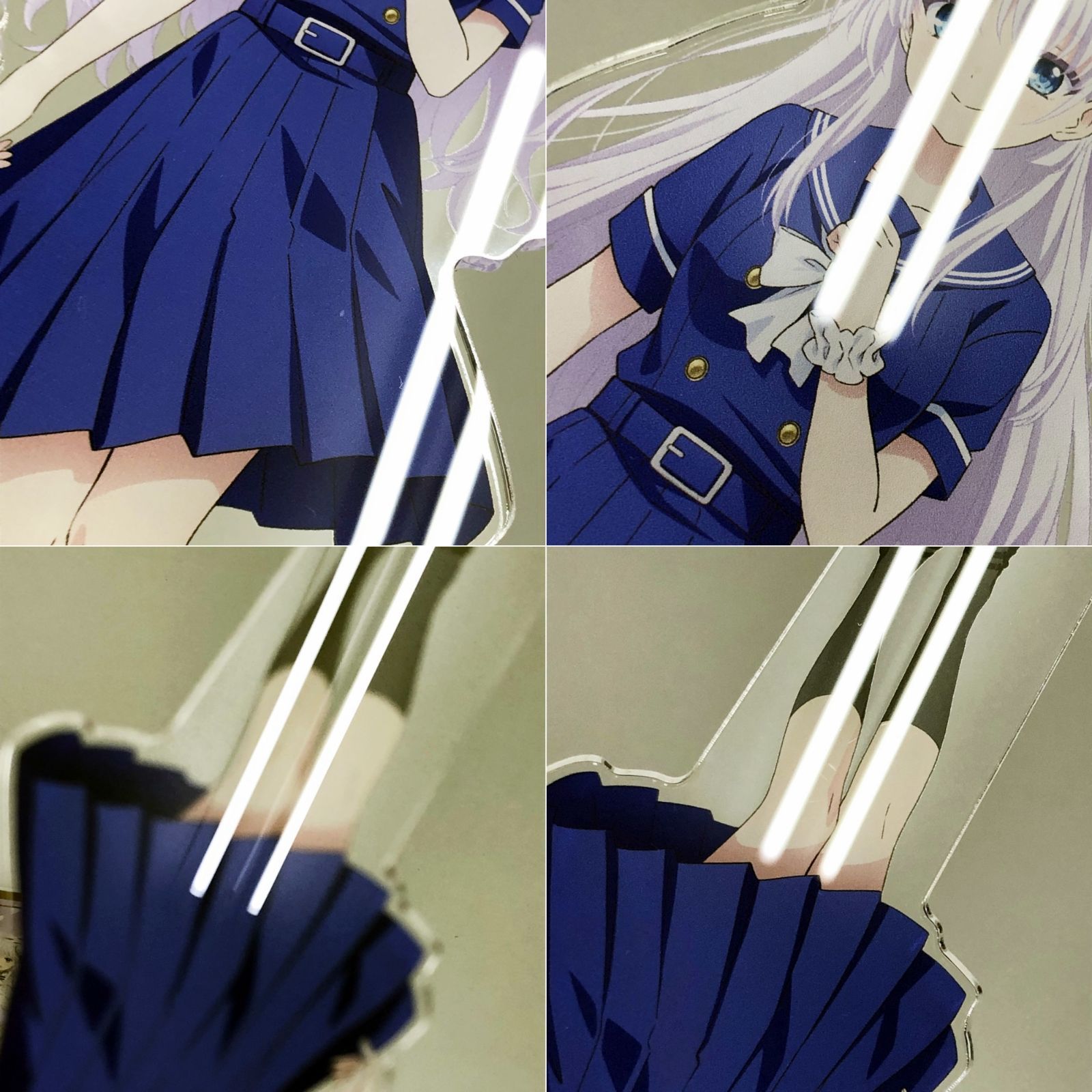 33. 鳴瀬しろは アクリルスタンド 5点セット Summer Pockets (現状品