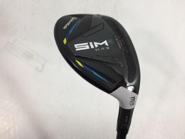 返品OK 【中古ゴルフクラブ】テーラーメイド SIM2 MAX (シム2 マックス) レスキュー 2021 (日本仕様) TENSEI BLUE TM60 U3