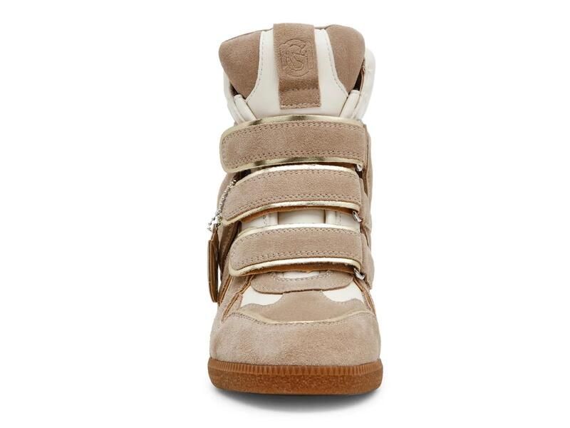 スティーブ マデン レディース シューズ スニーカー Steve MaddenMavis Wedge Sneaker Sand Suede サンド