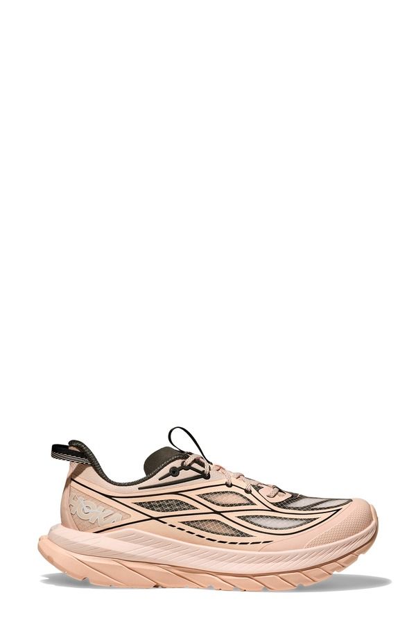 ホカオネオネ レディース シューズ スニーカー HOKA Mach Remastered Sneaker Tangerine Glow Asphalt Grey グレー