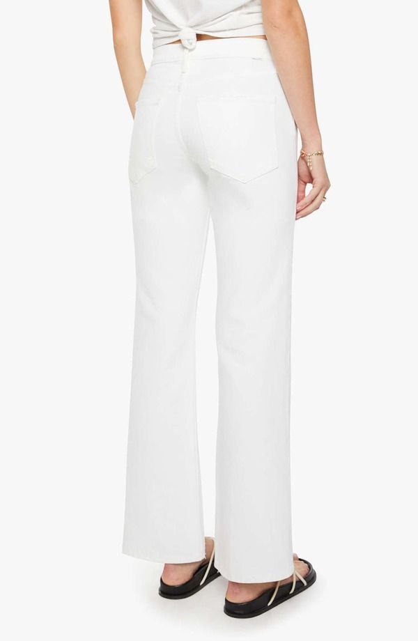 マザー レディース ボトムス デニムパンツ ブーツカット ブーツ ジーンズ MOTHER The Bookie Skimp Mid Rise Bootcut Jeans Picket Fence