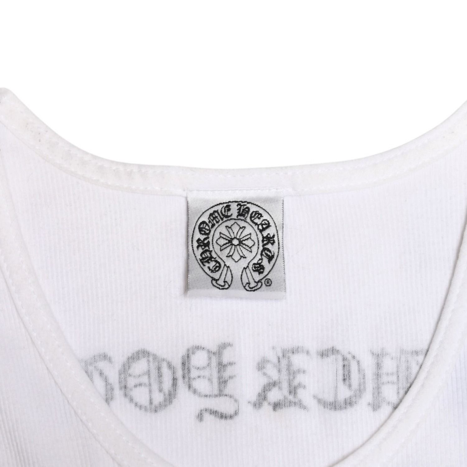 極美品 CHROME HEARTS クロムハーツ タンクトップ サイズL FUCK YOU CH