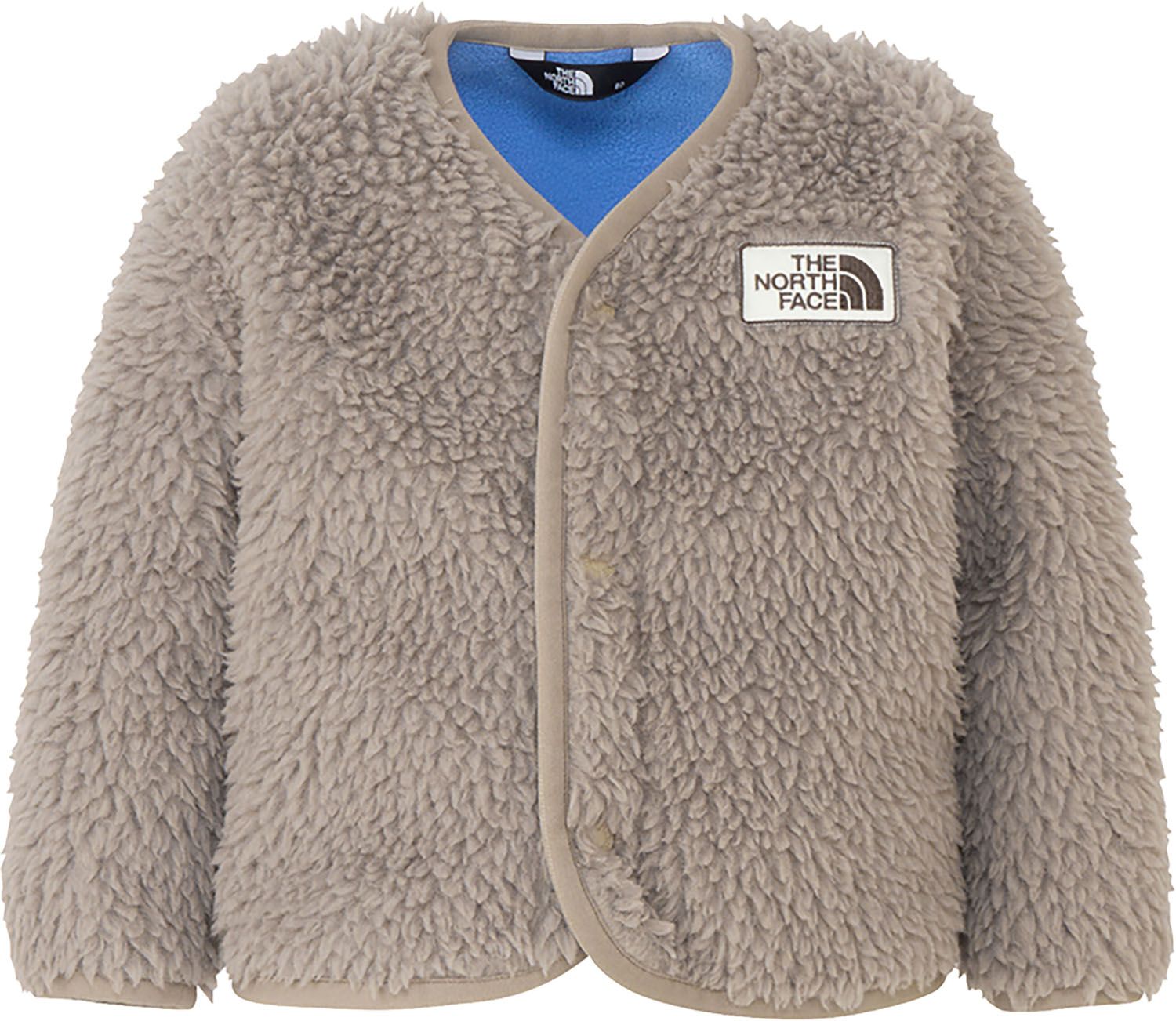 ザ・ノース・フェイス THE NORTH FACE アウトドア ベビーカドルフリースカーディガン 赤ちゃん 子供服 アウター 上着 保温 秋冬 防寒 外遊び おでかけ 着脱簡単 ドットボタン ロゴワッペン NAB72401 MR マッシュルー