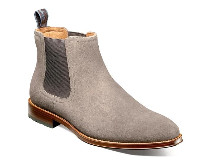 フローシャイム メンズ シューズ ブーツ・レインブーツ チェルシーブーツ チェルシー FlorsheimRucci Chelsea Boot Charcoal Suede チャコール