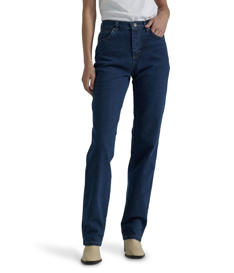 リー レディース ボトムス デニムパンツ スリムフィット ジーンズ Lee Missy Slim Fit Sculpting Slim Leg PullOn Jeans Landslide