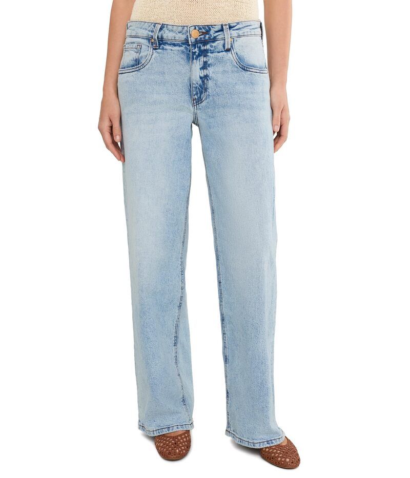 カットフロムザクロス レディース ボトムス デニムパンツ ストレート ローライズ Kut From The Kloth Selena Baggy LowRise Straight Leg Clean