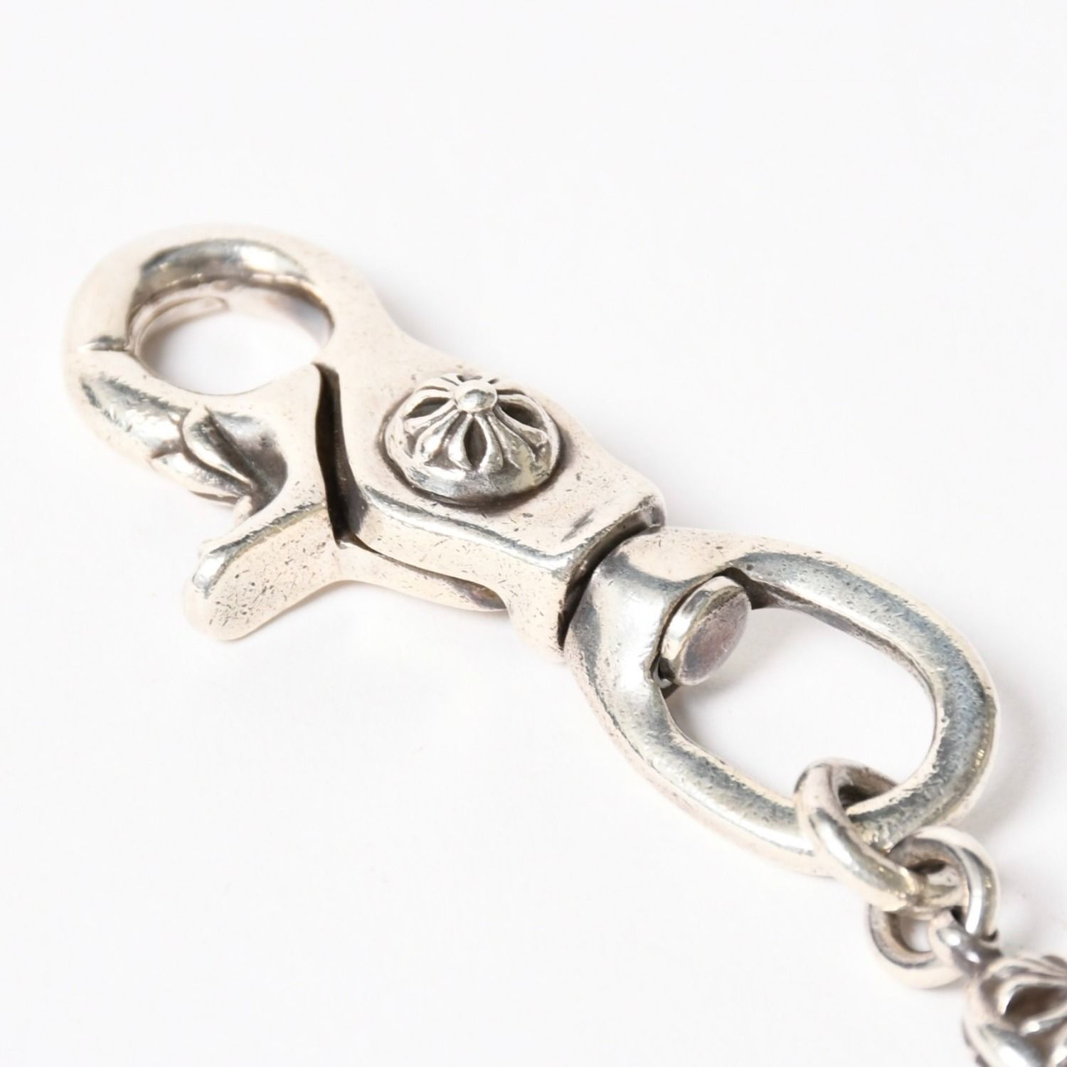 CHROME HEARTS クロムハーツ スペルアウト ウォレットチェーン ロング