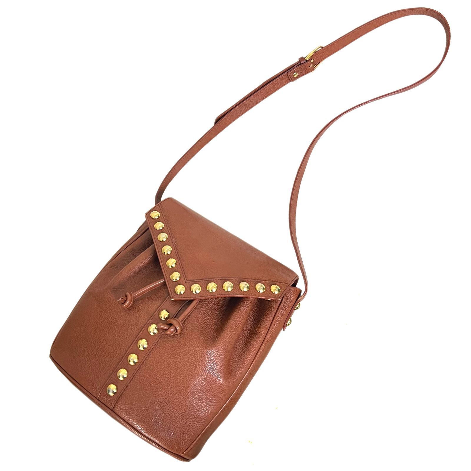 美品】イヴサンローラン ショルダーバッグ YSL リザード レザー 