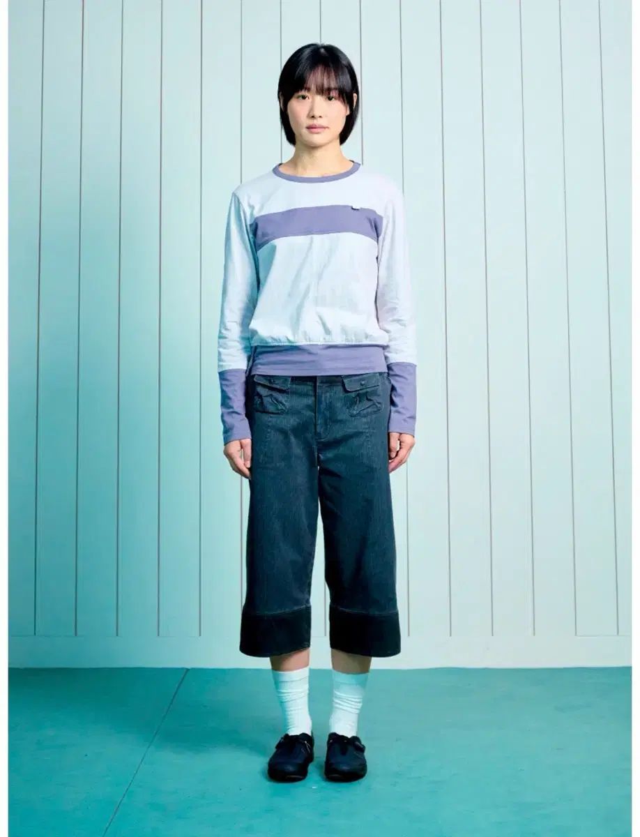 THECOLDESTMOMENT カプリ パンツ S