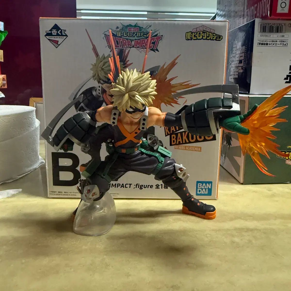 爆豪勝己 僕のヒーローアカデミア フィギュア | 爆豪勝己-The ⁄ 箱