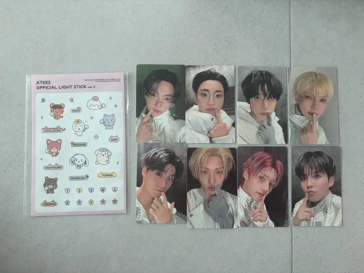 ATEEZ サノク トレカ 公開 タレントグッズ ATEEZ（エイティーズ