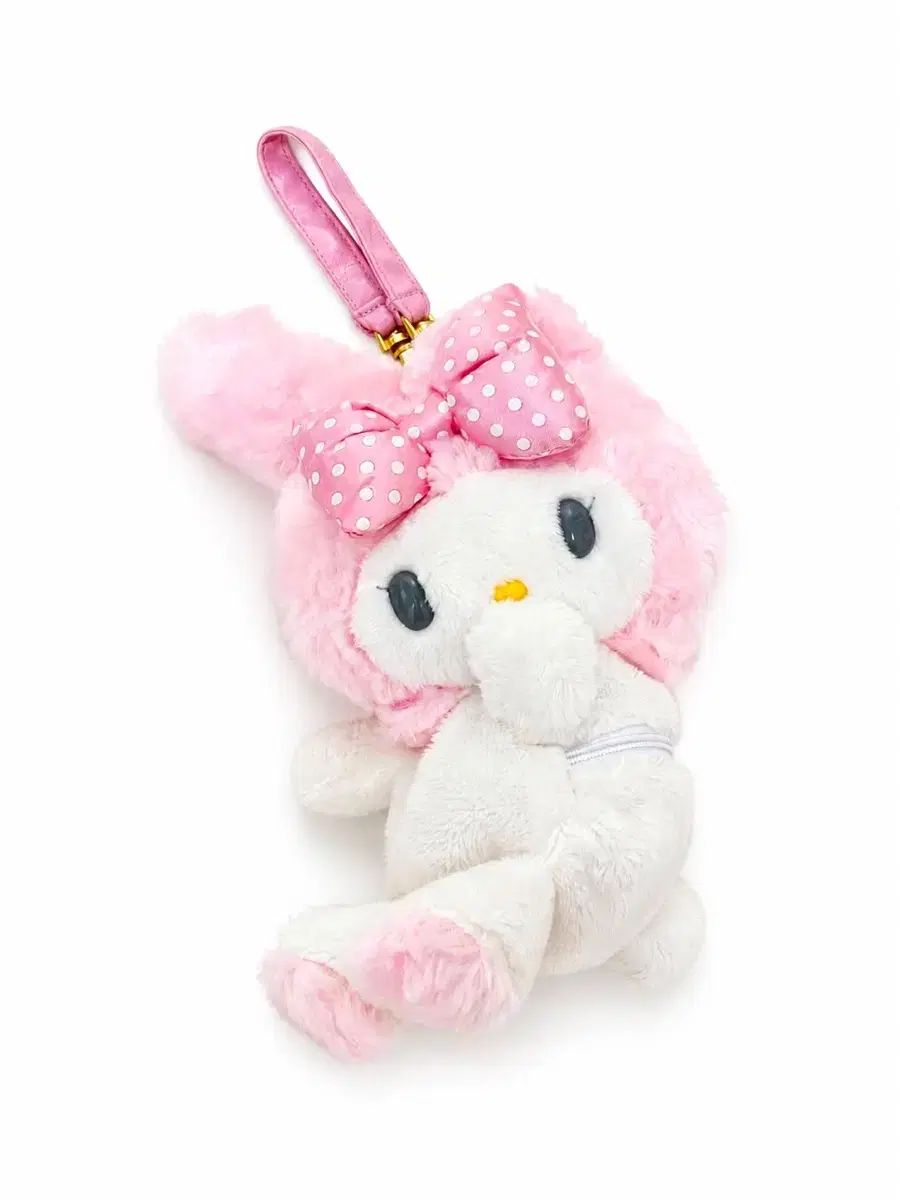 限定モデル ゴー クラシック まつ毛 ローズボア My Melody(マイメロディ) ぬいぐるみ ジッパー ポーチ